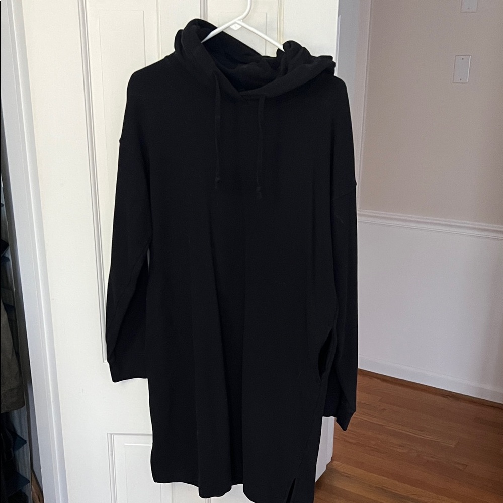 Uniqlo Black Hoodie Dress